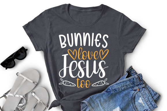 Bunnies Love Jesus Too Cut Files for T-Shirt Designs Review