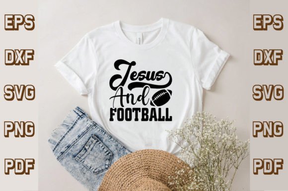 Jesus and Football: T-Shirt Design Asset Review