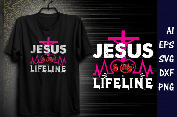 Jesus is My Lifeline T-Shirt Design Review