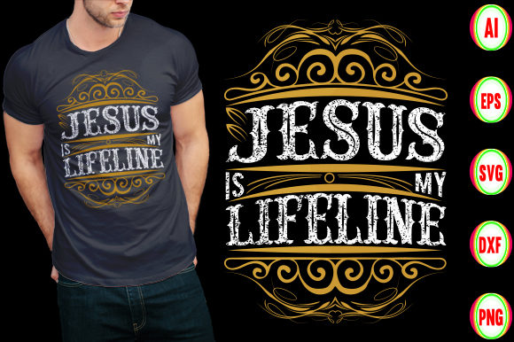 Printable Christian T-Shirt Design for T-Shirt Designs